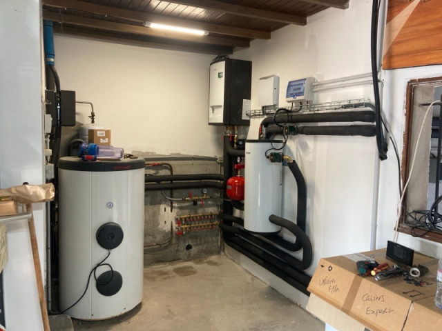 Fourniture et installation d’une pompe à chaleur air-eau Vaillant haute température à Cabriès (13480)