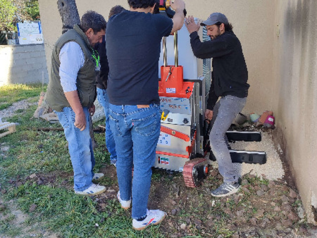 Installation d'une pompe à chaleur (PAC) air-eau VAILLANT en remplacement d'une chaudière fioul DE DIETRICH par votre chauffagiste AJJY CONCEPT à PERTUIS dans le Vaucluse